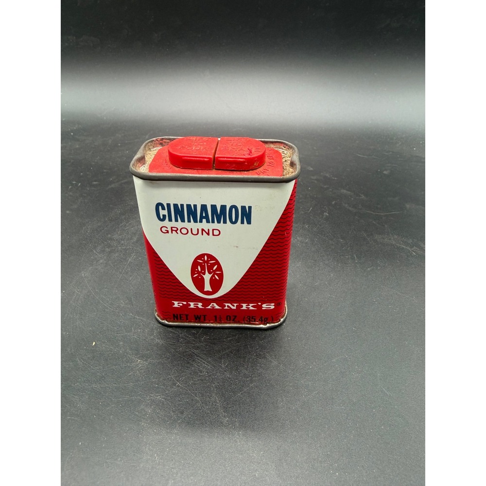 Vintage Frank's Ground Cinnamon Tin